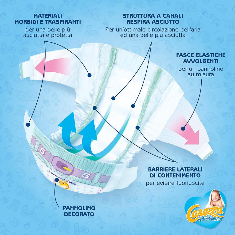 Baby Comfort XXL | Størrelse 6 (16-30 kg) | 140 bleer