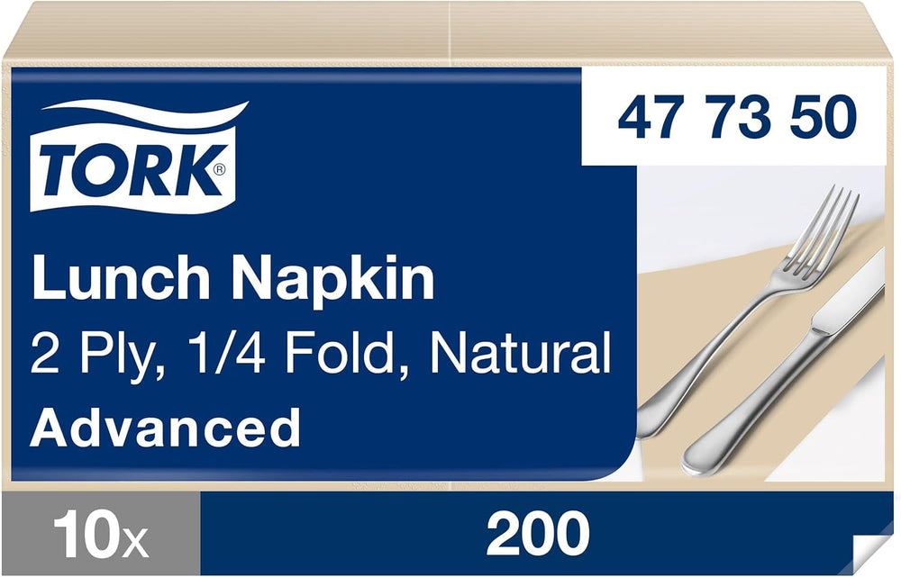 Tork Soft Lunch Napkin alb, pliat 1/8, 3 straturi, 33 cm × 33 cm, 150 șervețele, 477416