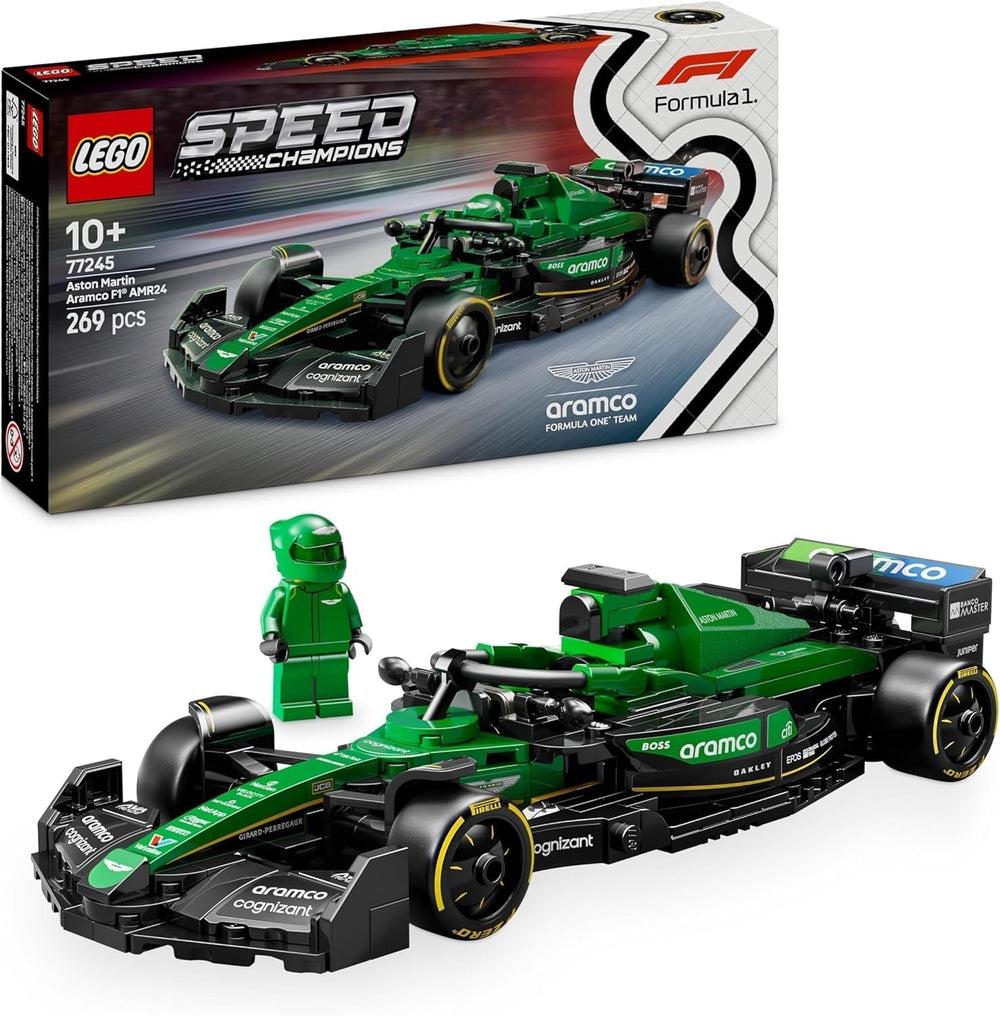 LEGO Speed Champions Mercedes-Amg F1 W15 Racerbil - Formel 1 Minifigur Legetøj - Bilmodel at samle og bygge - Gave til drenge og piger 10+ eller voksne fans 77244 Byggesæt Besuche den LEGO-Store Aston Martin Aramco F1 Amr24 Racerbil 77245