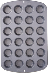 Wilton 24 Er Mini-Muffinbackform, Antihaftbeschichte, Silber Forme og bageplader Naty Shop