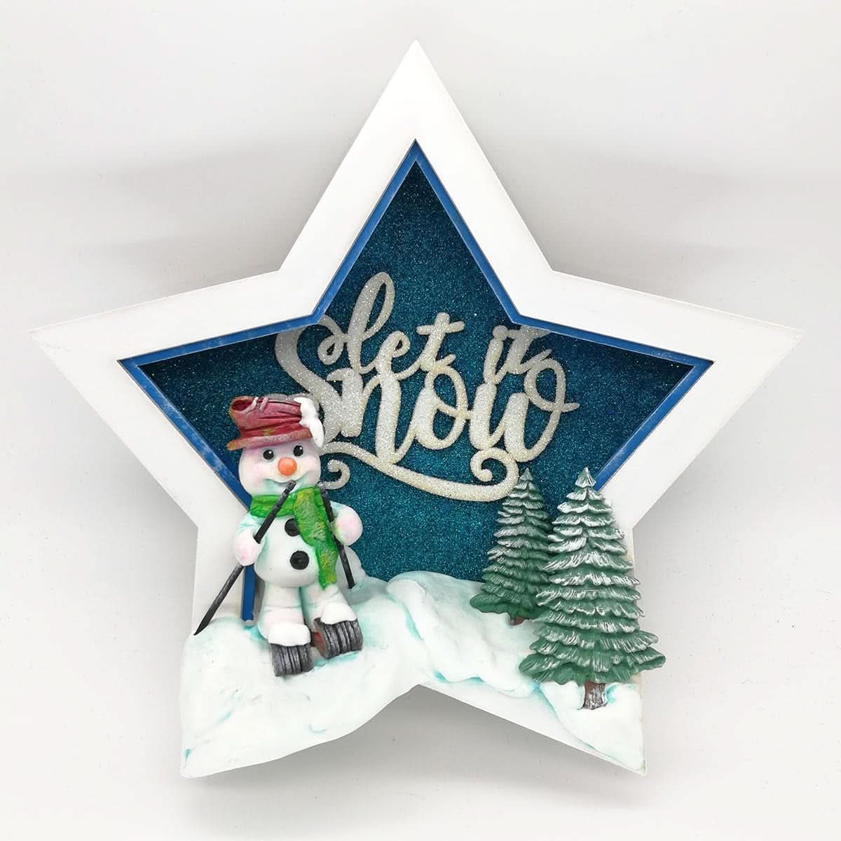 Katy Sue, Silikoneform, Snowman Kitchen Naty Shop