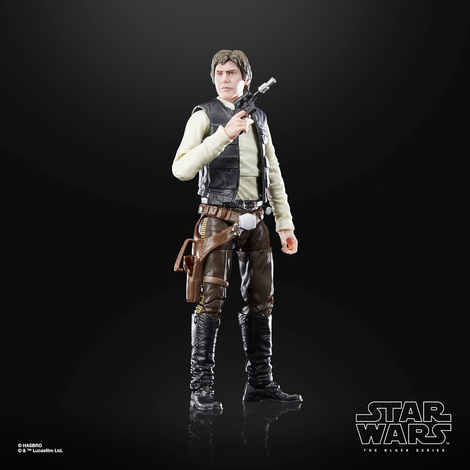 Star Wars Seria Neagră Han Solo, 15 Cm Tall Action Figure Zu Wars: The Return of the Jedi Knight Action figures Naty Shop