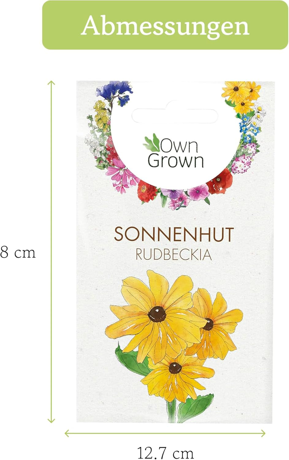 Echinacea frø: Premium gule Echinacea frø til omkring 20 blomstrende Echinacea planter - Rudbeckia frø - Hardy Rudbeckia - Echinacea stauder - hårdføre stauder af OwnGrown