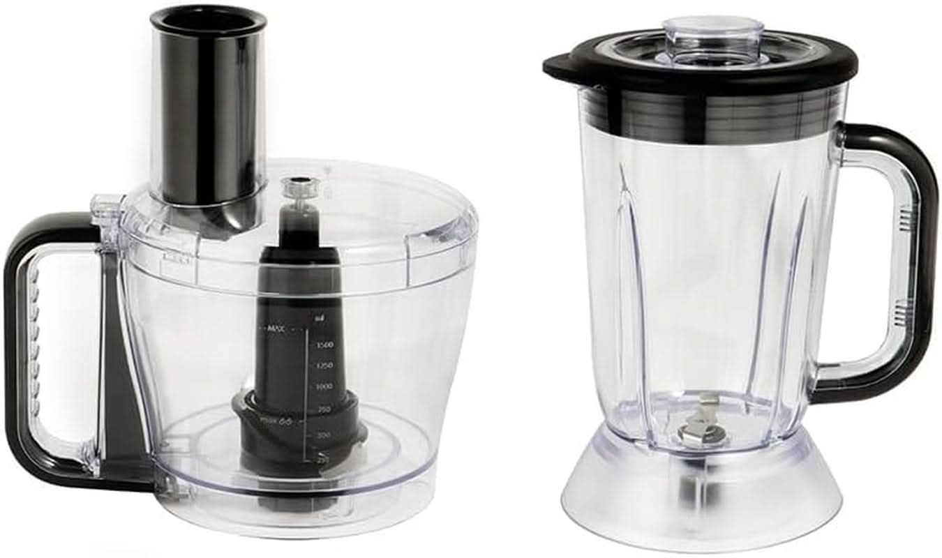 Russell Hobbs foodprocessor [blender/grøntsagshakker/bordblender/hakker/blender] foodprocessor (æltning, blanding og udskæring), mat trækul Køkken Naty Shop