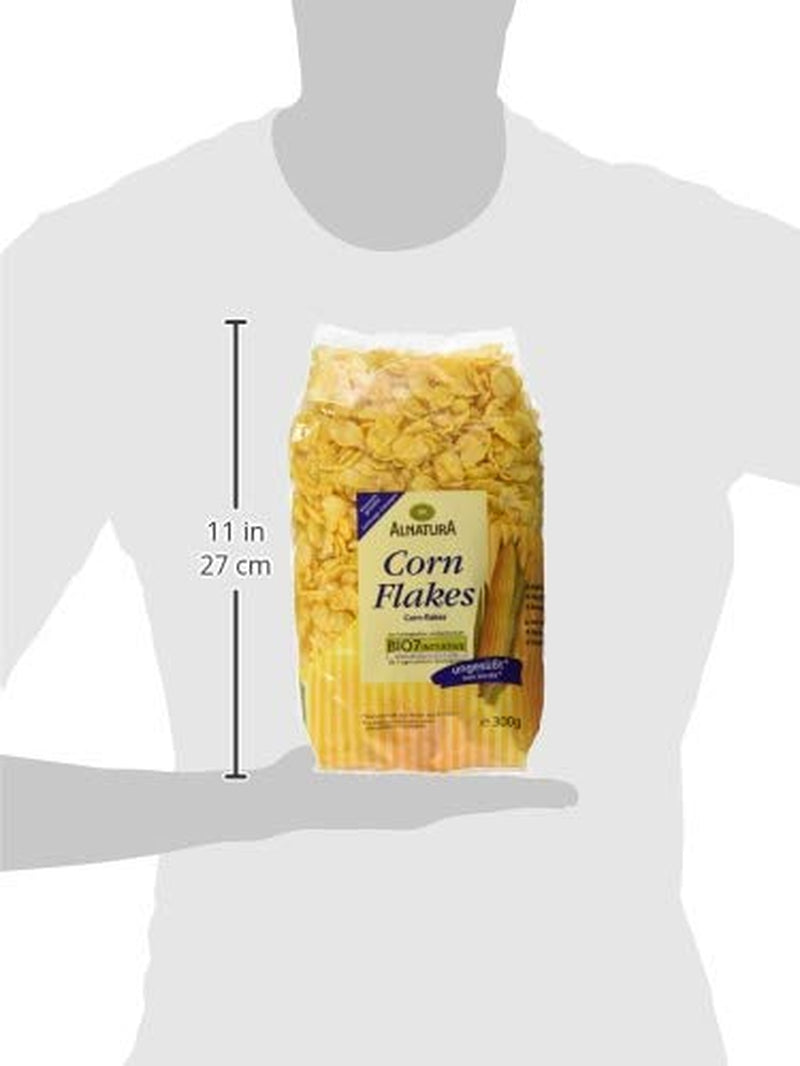 Usødet økologiske cornflakes, 300g