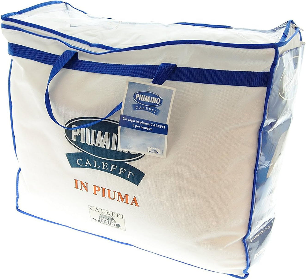 Caleffi Pium fjerdunjakke, bomuld, enkeltseng, fransk seng Dyner og dyner Naty Shop Unique Piața E Mezza