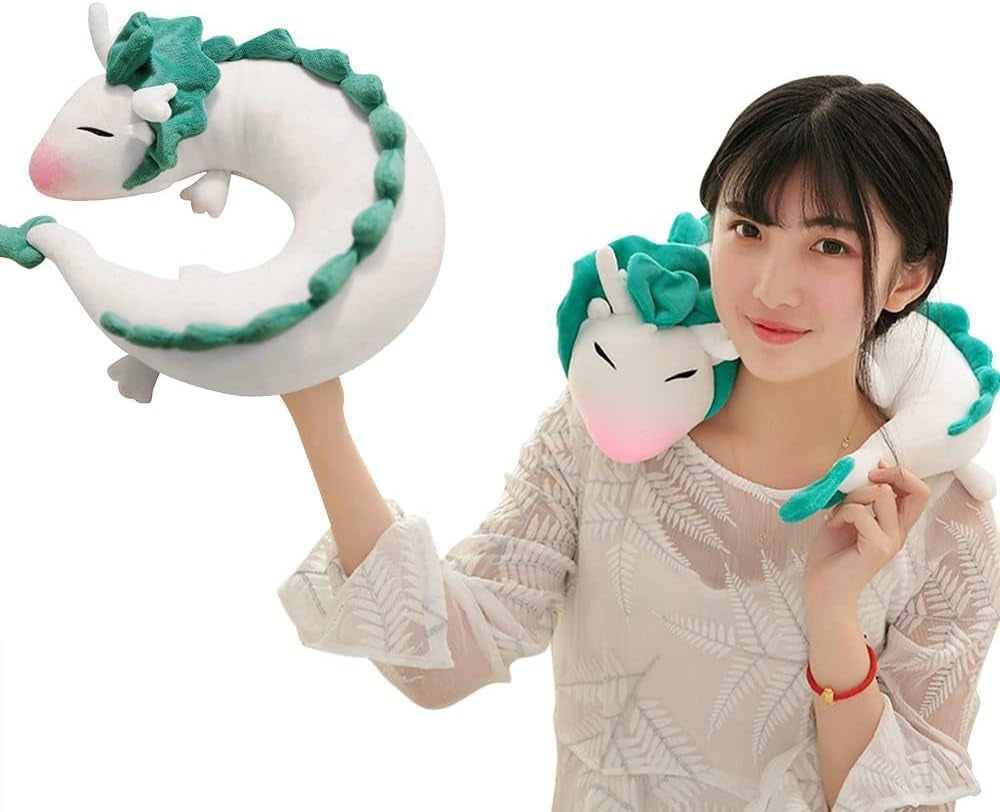 Sweet Little White Dragon, Chihiro Pernă pentru gât animație japoneză Perne ortopedice cervicale Naty Shop