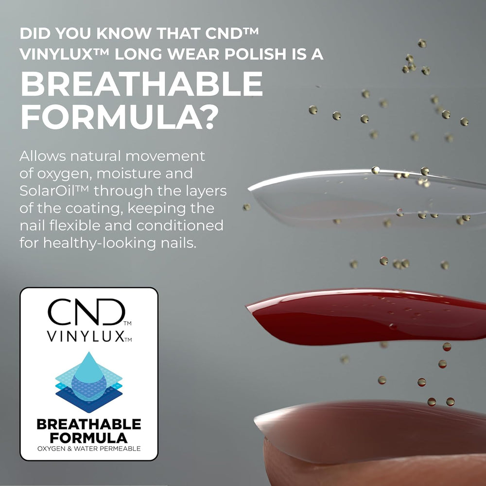 CND Vinylux - Langtidsholdbar neglelak - Klassisk neglelak - Forgyldt salvie #433 15 ml
