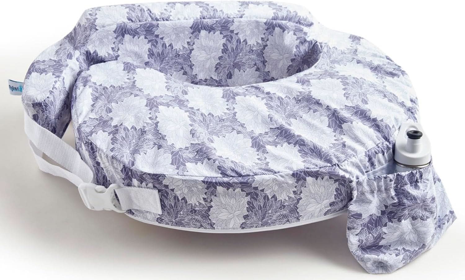 MY BREST FRIEND Baby Wild - Perna americană pentru alăptare, originală, ușor de întreținut Accesorii Hrana si Alaptare Bebe Naty Shop Violet si Alb 57 X 40 X 14 Cm Husa: 100 poliester / umplutura: spuma 100 poliuretan, spumata la rece