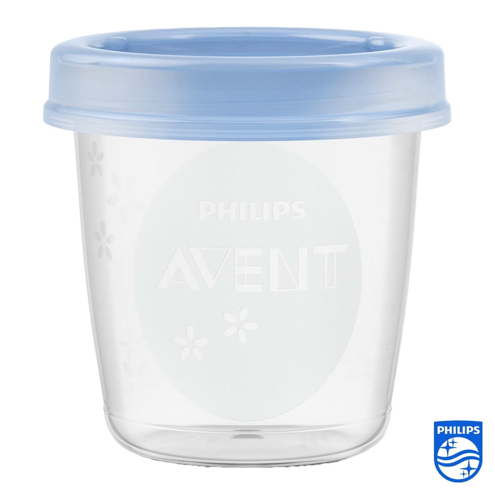 Philips AVENT SCF619/05 Opbevaring Becher Für Muttermilch, Becher Inklusive Deckel Tilbehør Mad og amning Bebe Naty Shop