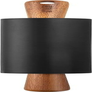 STAUB Teigroller, Nudelholz, Længde: 45 cm, Rollbreite: 26 cm, Schwarzes BPA-freies Silikon und Akazienholz, Ergonomischer Griff, Schwarzes og Braun