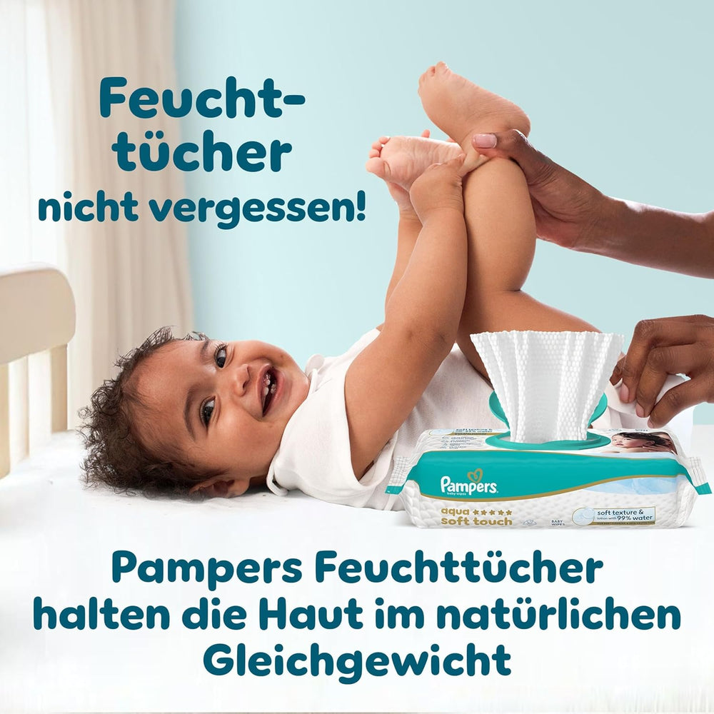 Pampers Premium Protection Størrelse 6, 144 bleer, 13 kg-18 kg, vores #1 hud- og lækagebeskyttelse