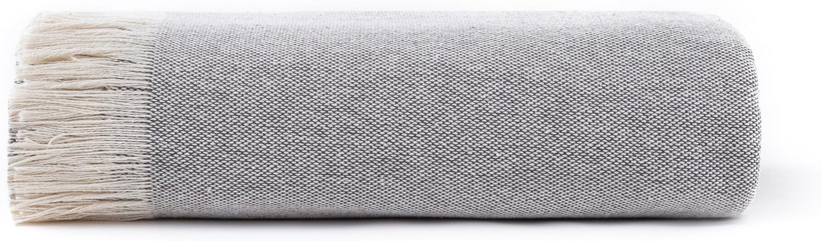 Multifunktionelt sengebetræk, sengetæppe, sengebetræk, sofabetræk, Jarapas, ensfarvet (180 X 260 cm, mørkegrå). Senge og tæpper Besuche den Todocama-Store