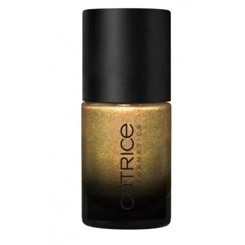 Neglelak Catrice MYSTIC FOREST, no. C01, guld, langtidsholdbar, stærkt pigmenteret, glødende, vegansk, mikroplastikfri, konserveringsmiddelfri, parfumefri, 2-pak (10 ml)