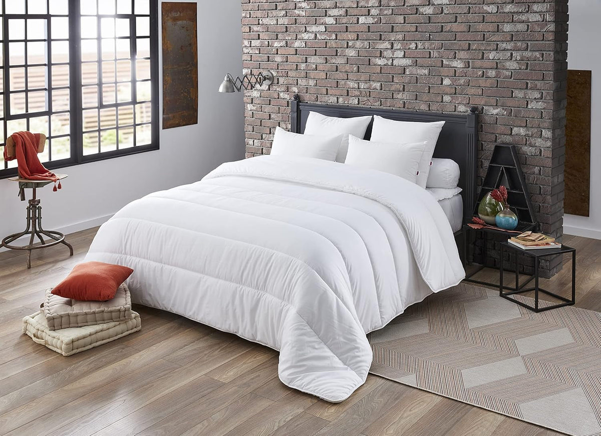 Duvet, Mite-proof, Alb, 240 X 220 Cm, Pentru pat dublu, Quilt Niagara, Moale și confortabil, Lavabil la mașină la 40 °C Plapumi si pilote Naty Shop 240 X 220 Cm Unic