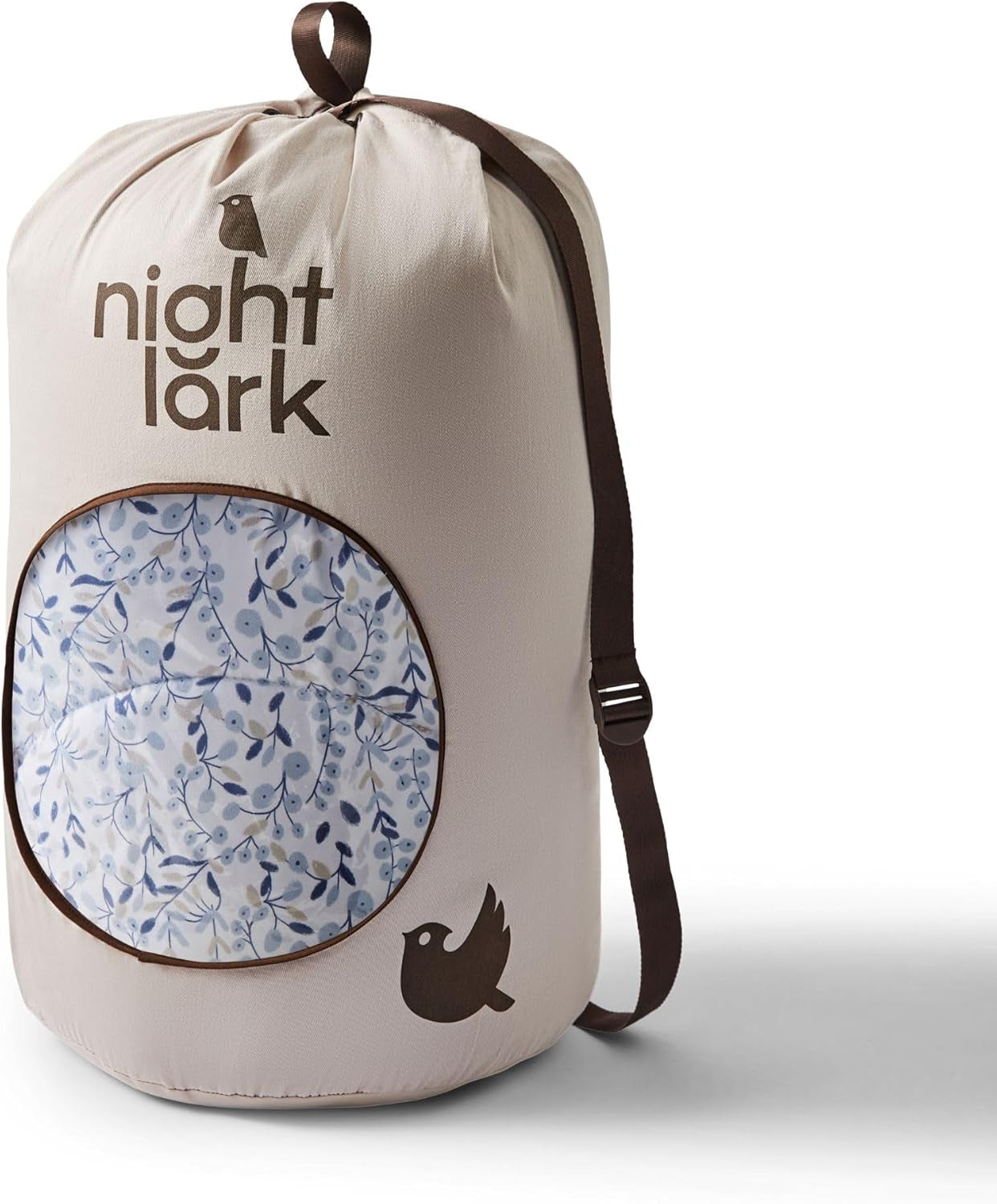 Night Lark Betrækløs Dyne Super King 6 Tog Forår Sommer - Blue Garden Super blød dyne Letvægts maskinvaskbar Hurtigtørrende dynebetræk Alt-i-én vendbare dyner & dyner Naty Shop