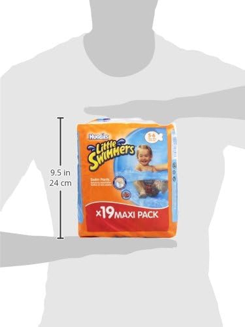Huggies Little Swimmers størrelse 5/6 svømmebleer (12-18 kg), 1 pakke med 19 stk.