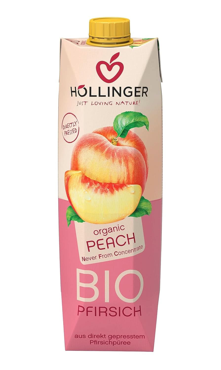 BIO Peach, 1 liter Ikke-alkoholholdige drikkevarer Naty Shop