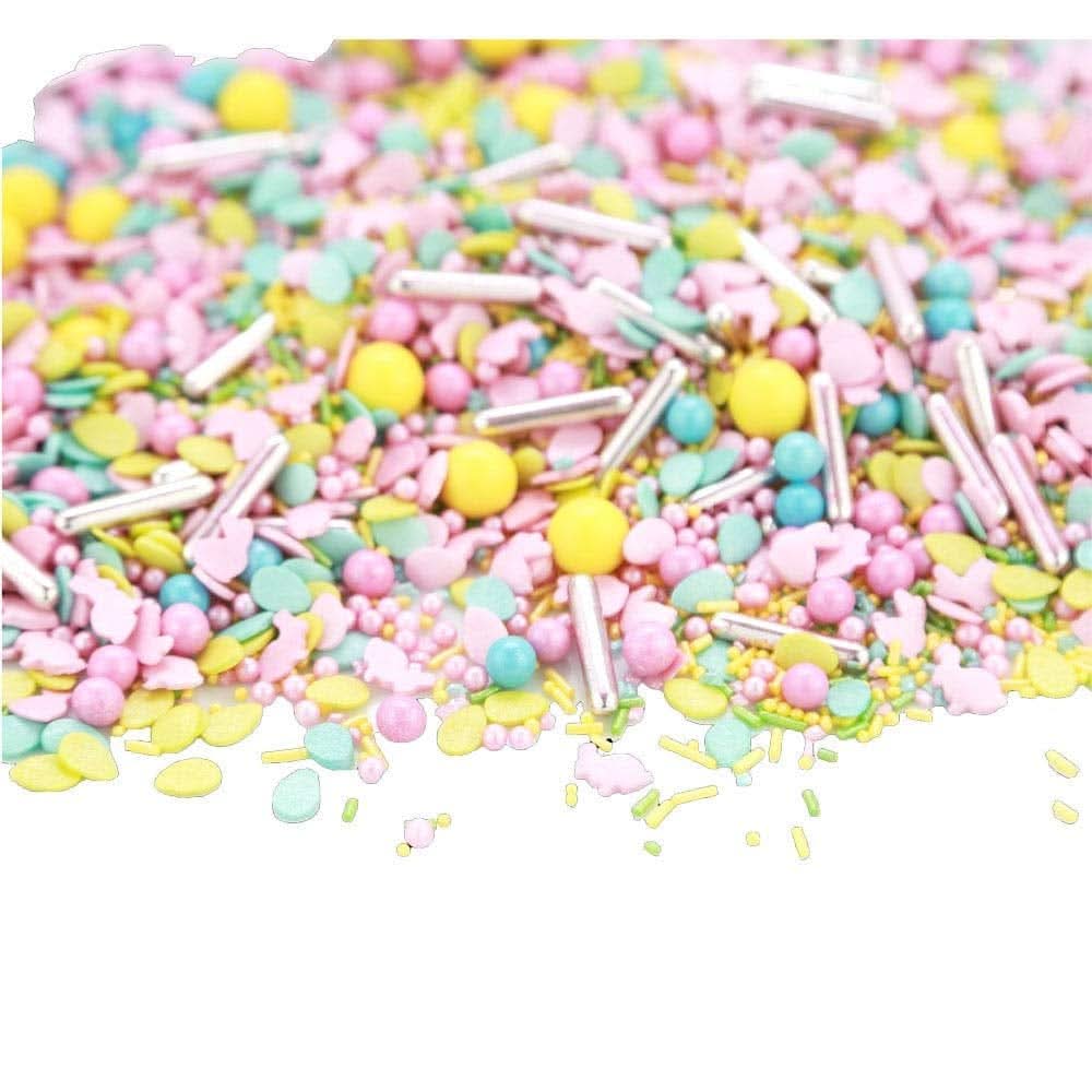 Super Sprinkles, Hoppladihopp, Drys med påskemotiver, 90 gram Naty Shop
