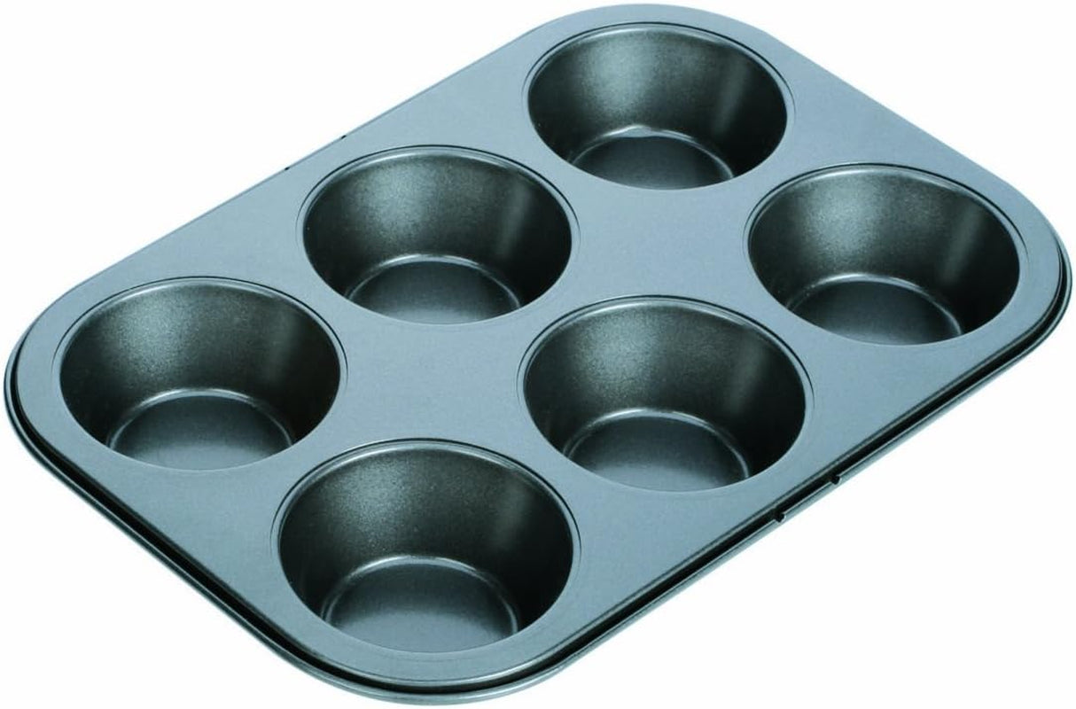 Bagform, Schwarz, 26,5 X 18 X 3 Cm Forme og bakker til bagning Naty Shop 6 Muffin
