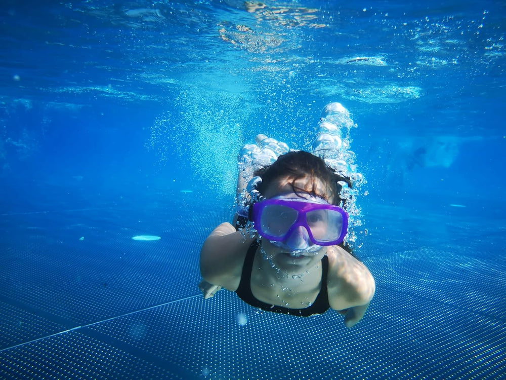 Engangs svømmebleer størrelse 7 - 36 stykker - Diskret, åndbar og hudvenlig - Baby svømmebleer - Giver sikkerhed under svømning - 18-30 kg