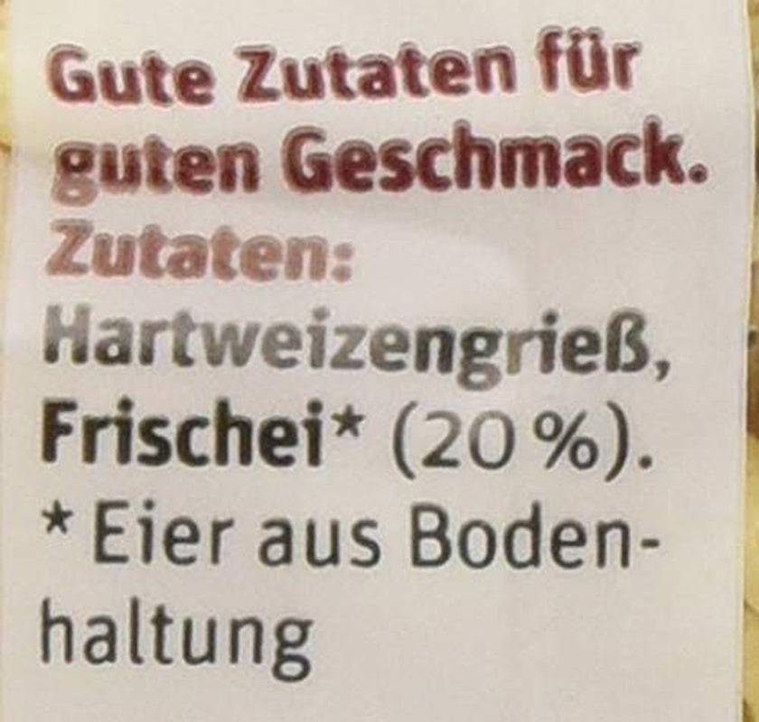 tegut... Eiernudel Buchstaben, 1 x 250 g