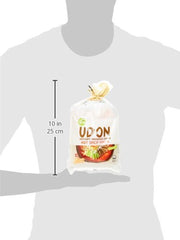 Allgroo Udon Instant Nudles - Krydret Udon Suppe, hurtig tilberedning - Indeholder 3 portioner - 1 x 690g