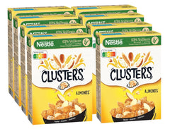 Clusters Almond, Cereale pentru un mic dejun delicios cu fulgi crocanți de migdale, Set 8 x 325 grame Naty Shop Default Title