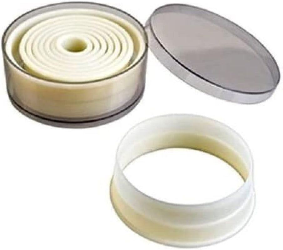 - Corta Masas Redondo LISO Set 9 Piezas