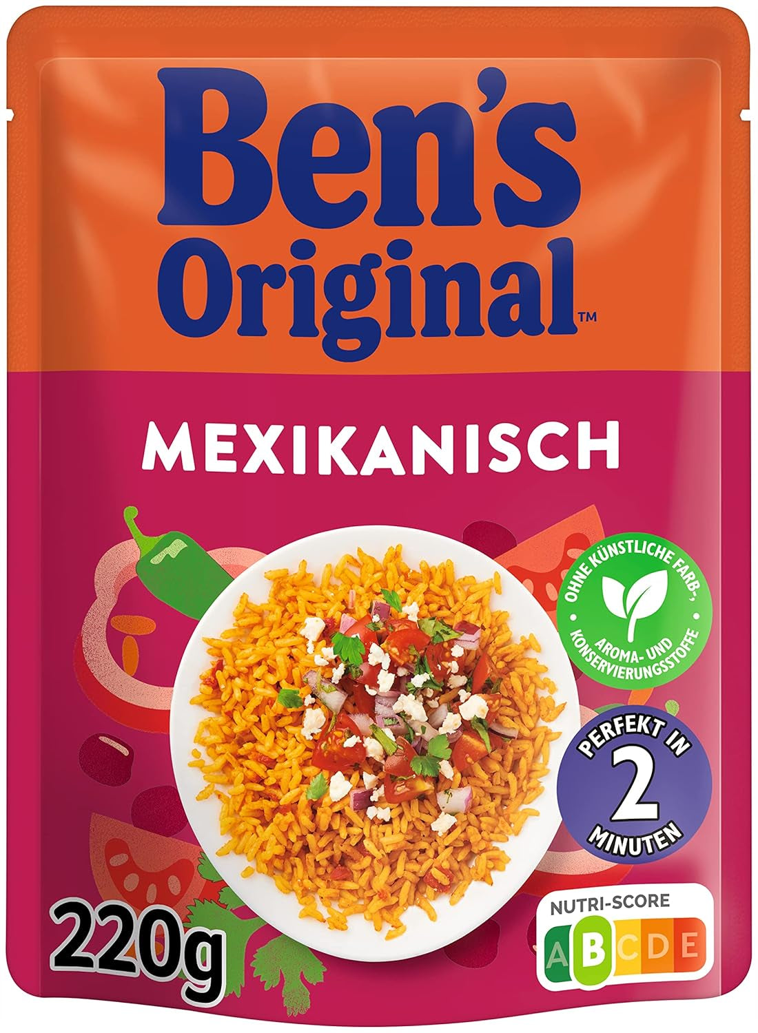 BEN'S ORIGINAL™ mexicanske ekspresris 6 x 220 g