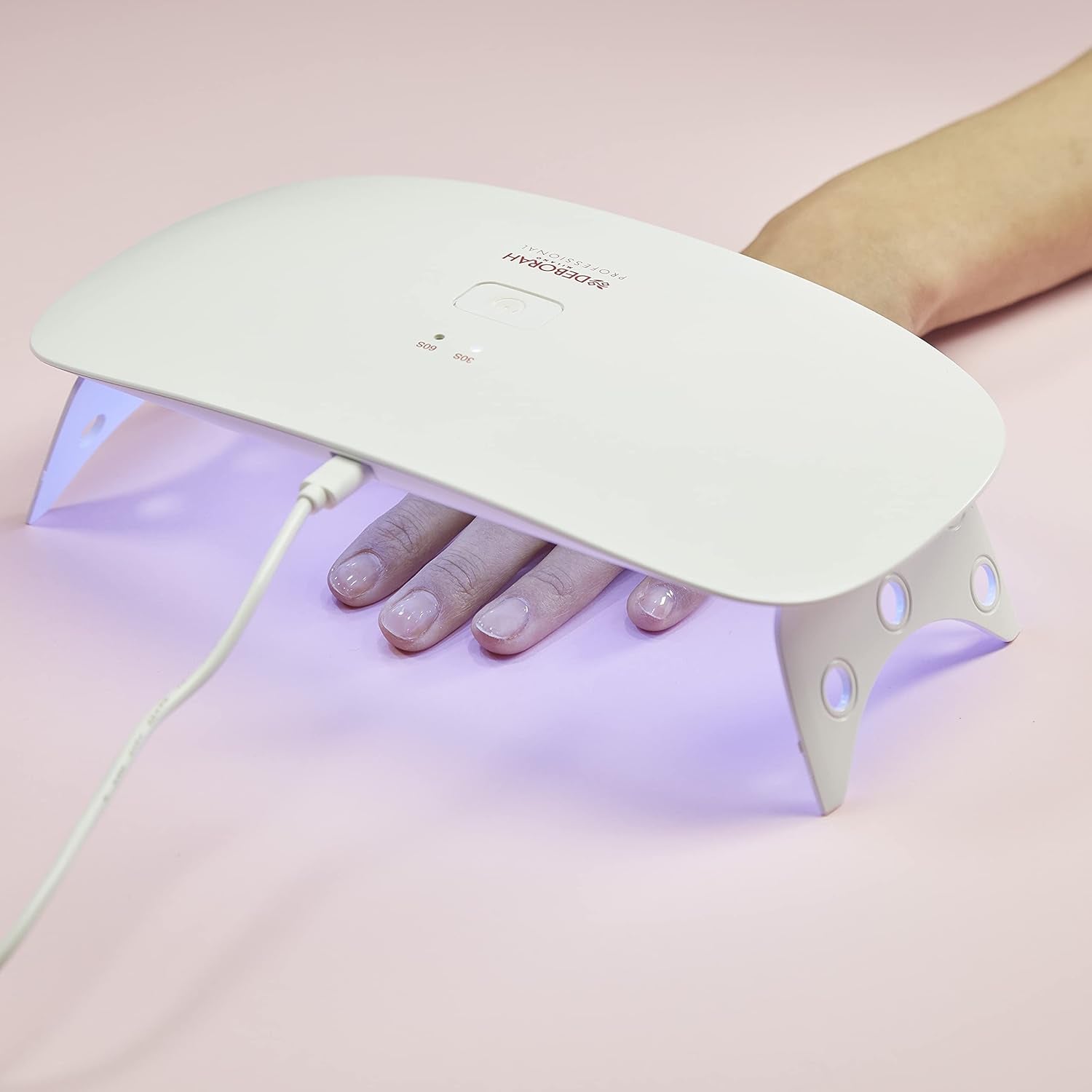 Milano Professional semi-permanent neglelak, nr. 21 Bourgogne, volumengivende effekt, langtidsholdbar, til intense og blanke negle, 4,5 ml