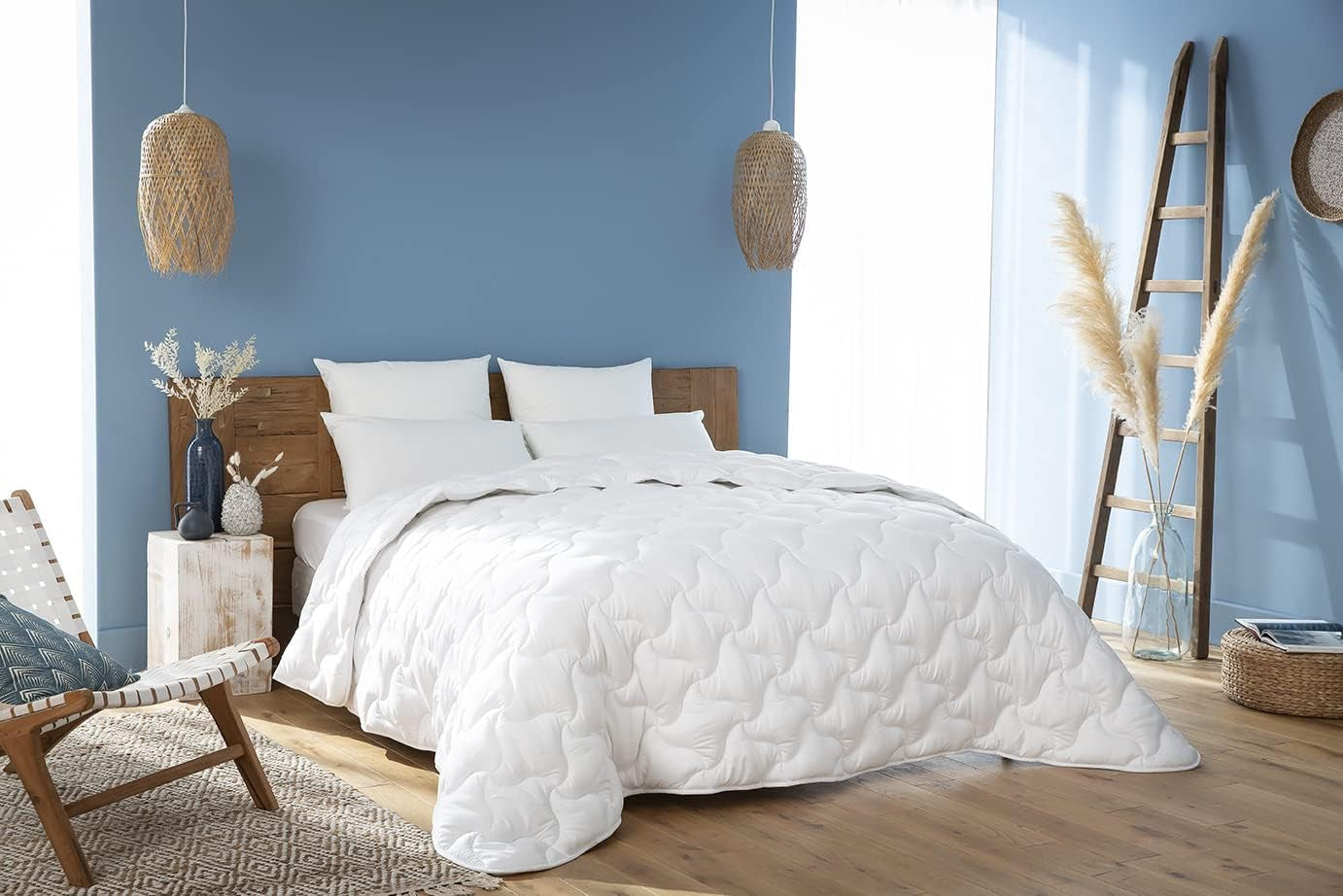 Abeil 1388 Dyne Topcool, tynd, fugtregulator, hvid, 240 X 260 Cm Dyner og dyner Naty Shop 220X240