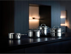 WMF Mini tigaie mică 18 cm, din oțel inoxidabil Cromargan lustruit, inducție Oale si Tigai Naty Shop