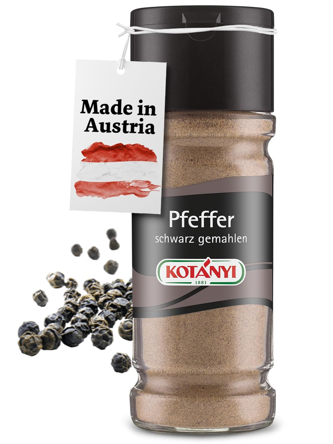 Kotányi Zimt gemahlen, würzig-süßer Geschmack, veredelt Milchreis, Gebäck, Desserter, Glas 80 ml