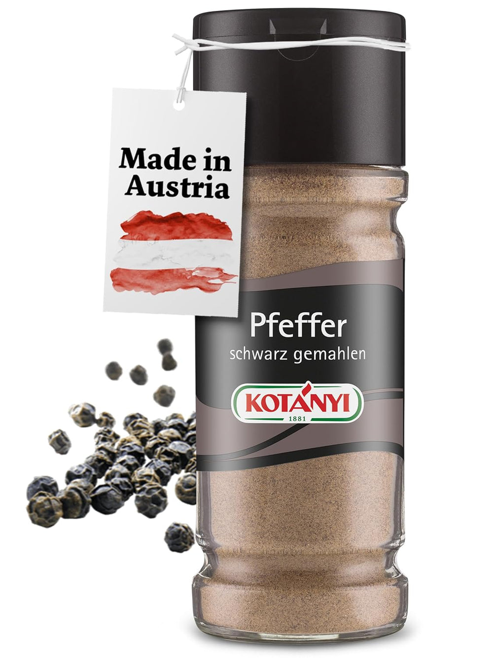 Kotányi Zimt gemahlen, würzig-süßer Geschmack, veredelt Milchreis, Gebäck, Desserter, Glas 80 ml