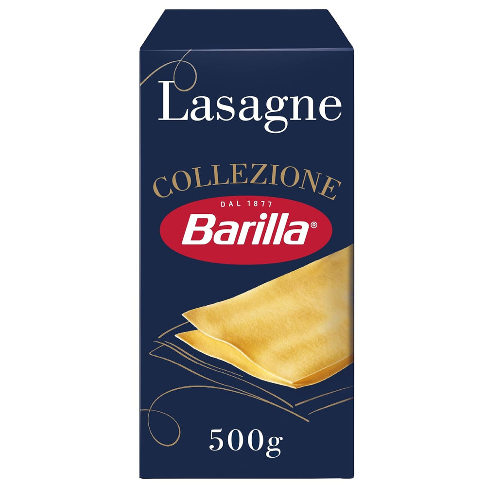 Barilla Collezione Lasagne Pasta fra hård hvede, altid al dente, 500g