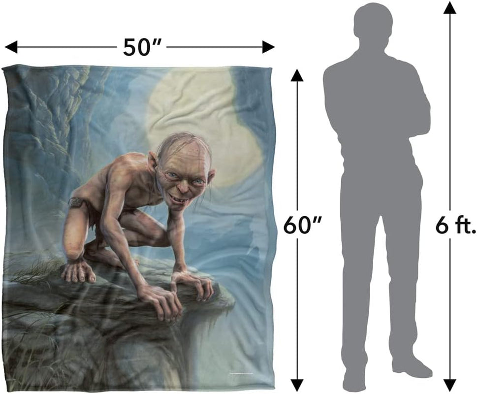 RINGENES HERRE Silke behageligt tæppe, super blødt, 152 X 127 cm Senge og dyner LOGOVISION