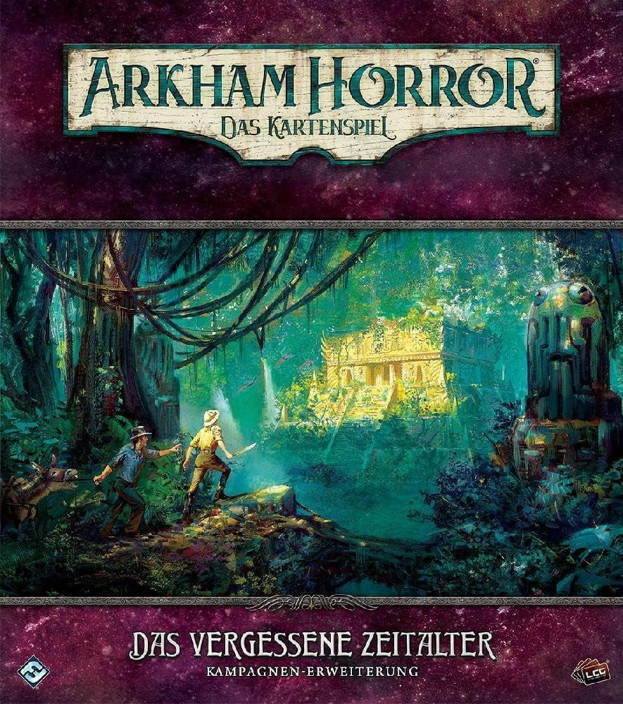 Fantasy Flight Games, Arkham Horror: LCG, Core Game, Expert Game, Card Game, 1-4 spillere, i alderen 14+, 45+ minutter, tysk, flerfarvet, farverigt