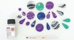 DAS Fila DAS Smart Glanzlack-Set 3290 00 Modellerwerkzeug Glanzlack und Pinsel, 19,6 x 10 x 3,8 cm