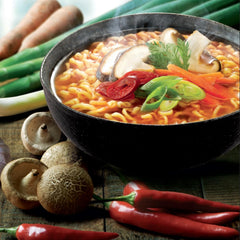 Instant Noodles Nong Shim Kimchi Ramyun Stor skål - Koreansk Ramen Suppe - Hurtig tilberedning - 1 pakke 112g