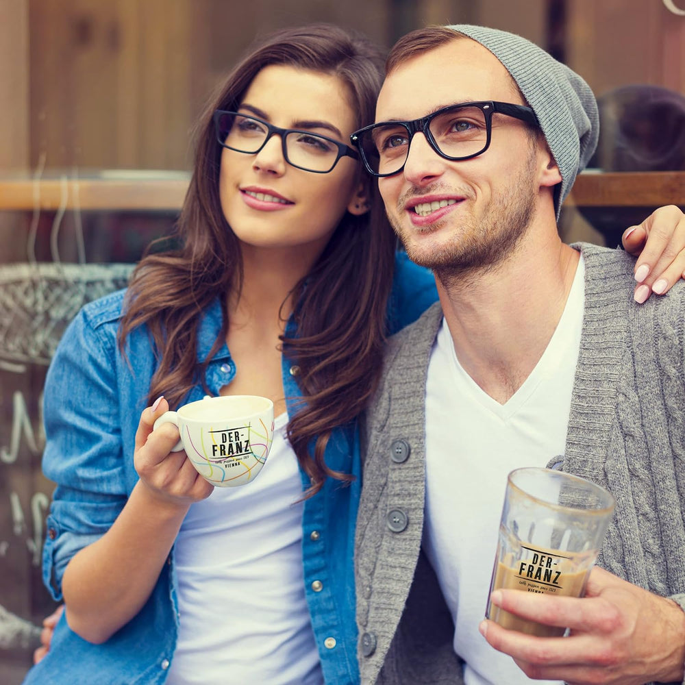 DER-FRANZ Kaffee Crema, Intensität 4/5, 100% Arabica, ganze Kaffeebohnen, 1000g