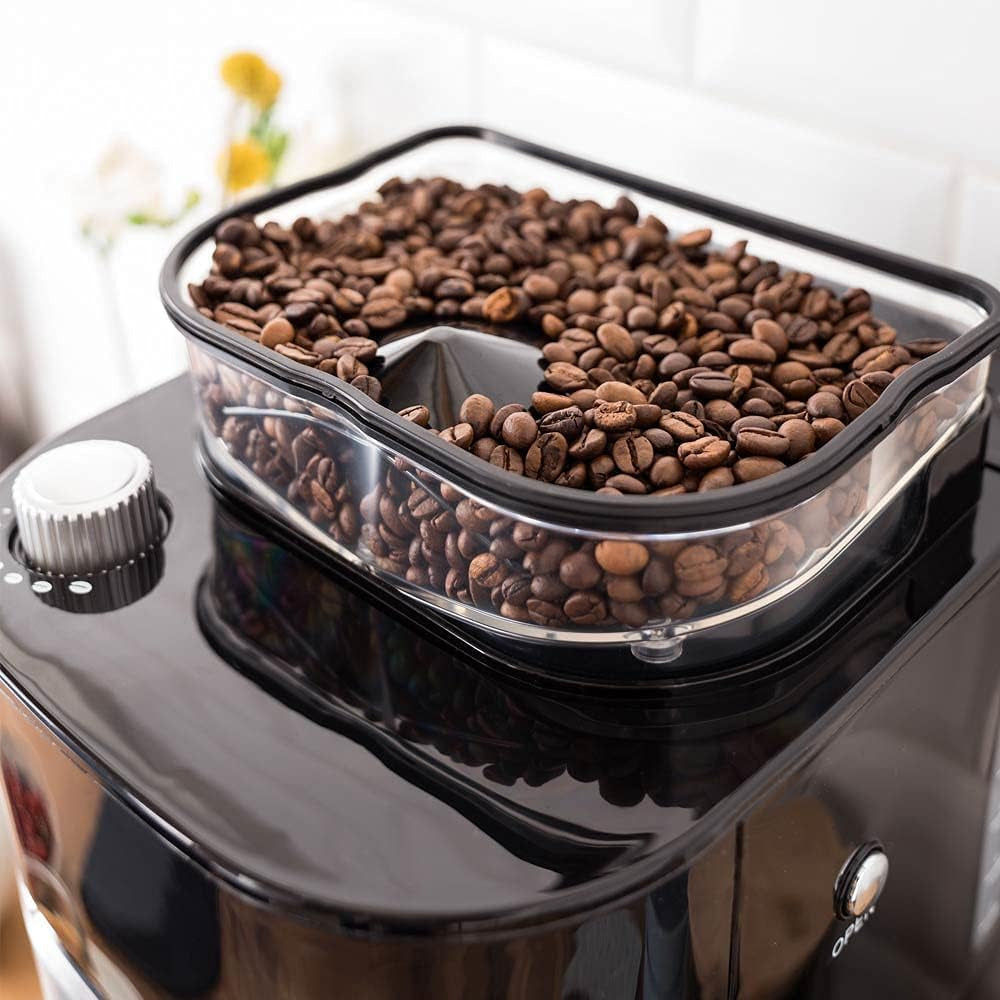 Espressor termo GASTROBACK Grind & Brew Pro, argintiu, negru