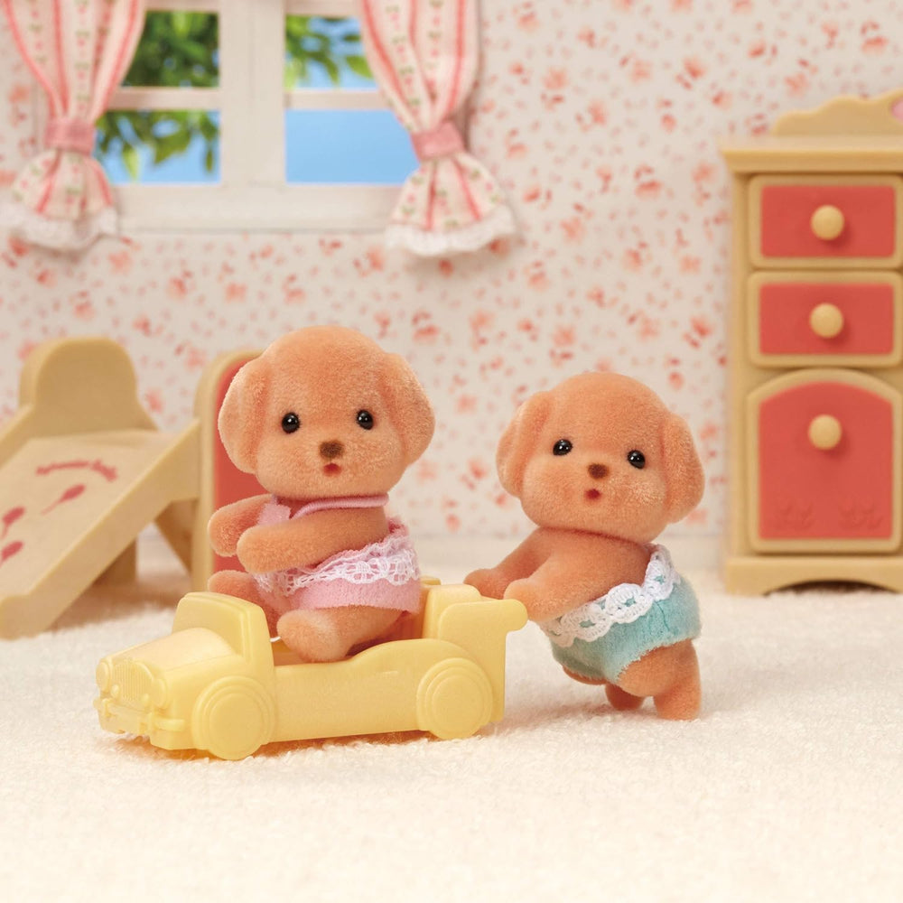 SYLVANIAN Families - Die Zwillinge Pudel – 5425 – Babyer