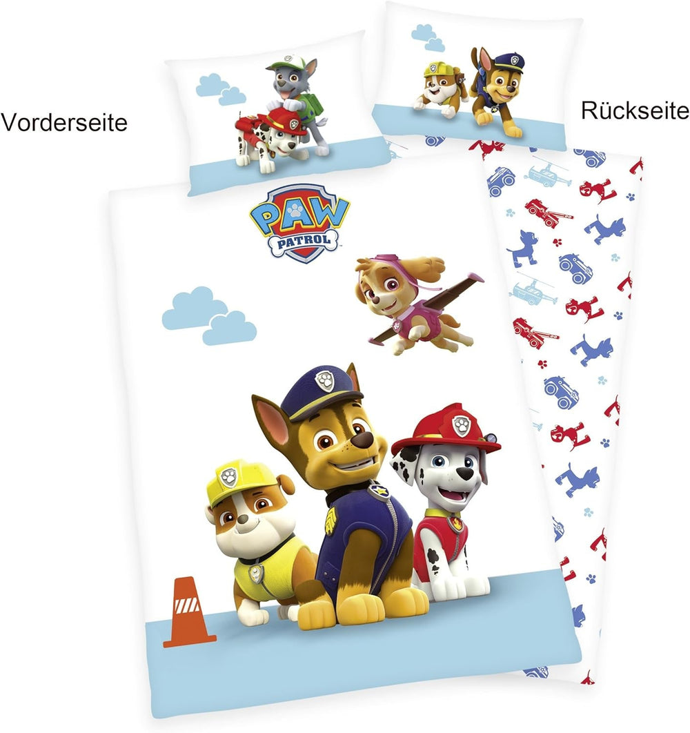 PAW Patrol børnesengesæt, vendbart Sengetøj - børne Naty Shop