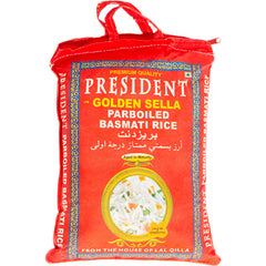 PRESIDENT - Golden Sella Basmati ris, pakke med 20 stk (1 x 20 kg)