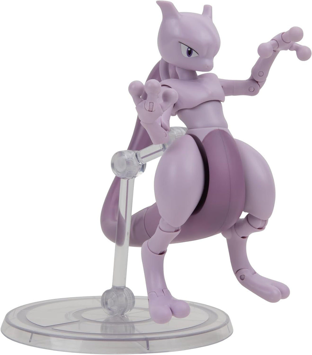 Pokémon Pkw2417-15Cm Vælg figur - Mewtu Official Movable Figur Action Figures Naty Shop