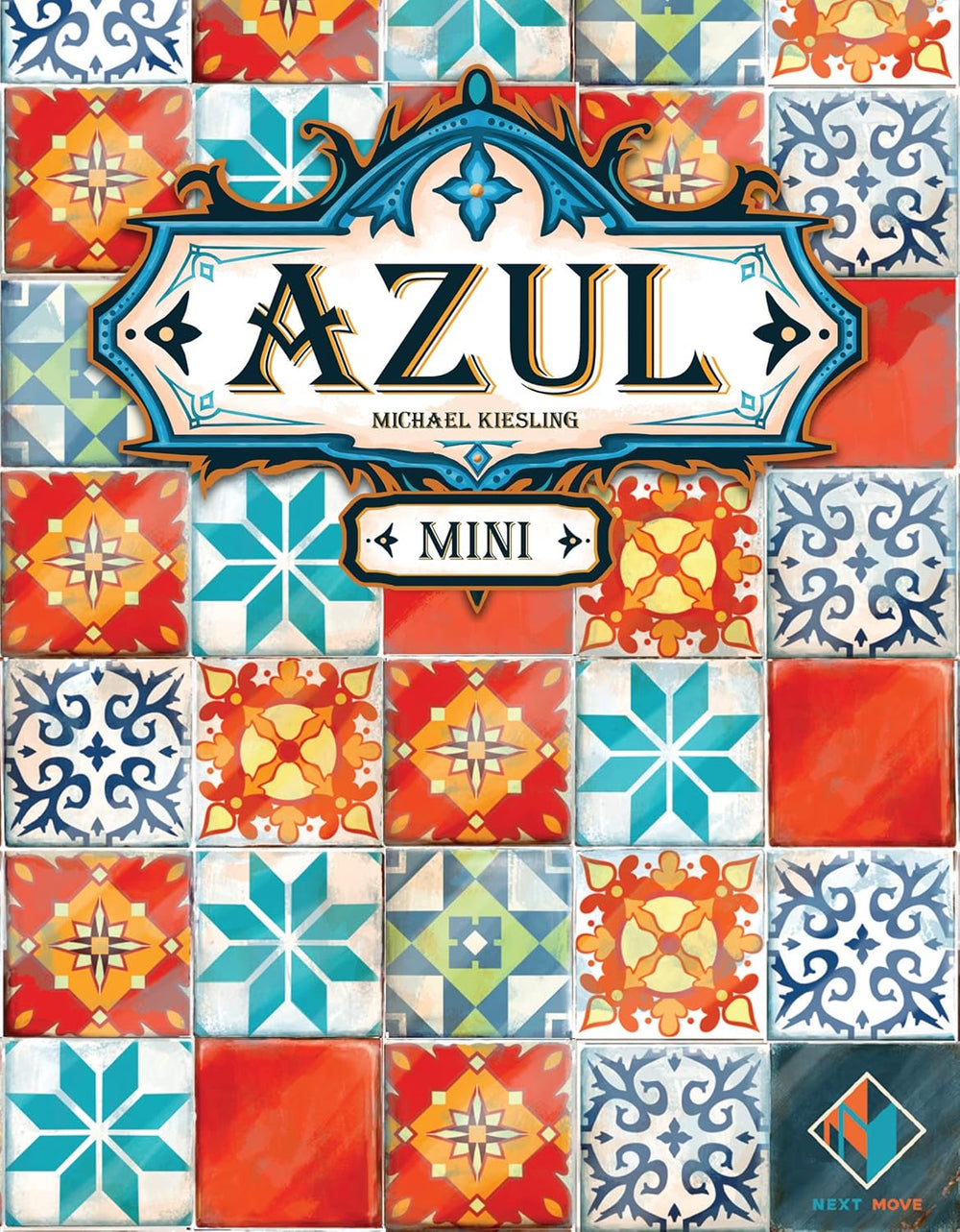 Next Move Games, Azul Mini, familiespil, brætspil, 2-4 spillere, i alderen 8+, 30-45 minutter, tysk