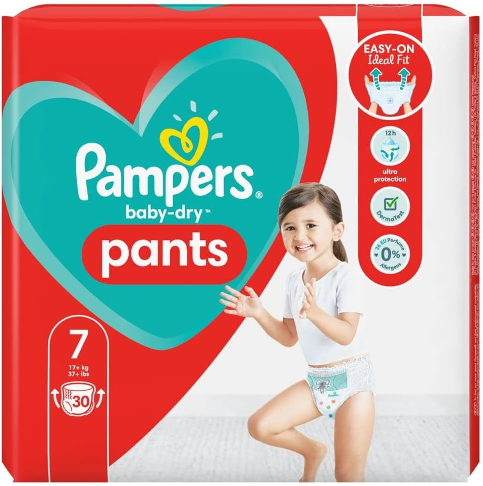 Bleer Pampers 81657566 Baby-Dry Bukser, hvide