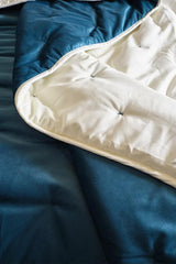 Toison D'Or Denali quilt, 180 Cm X 240 Cm, påfugl, blå Dyner og dyner Naty Shop