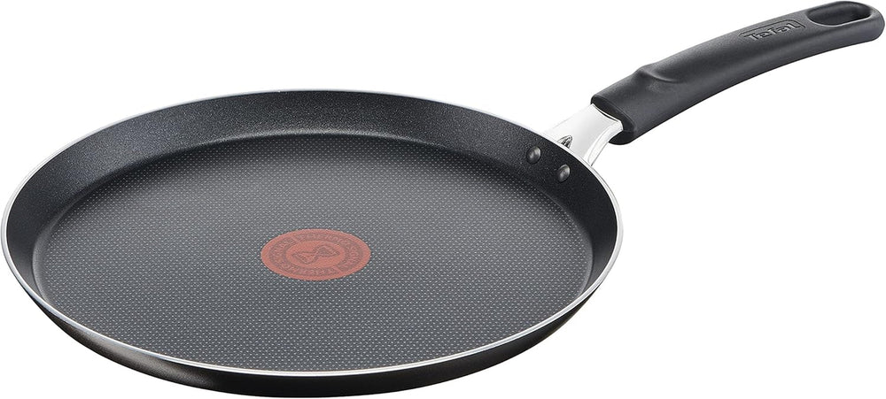 Tefal Easy Cook & Clean, strat antiaderent, indicator de temperatură, nerecomandata pentru inductie Oale si Tigai Naty Shop Tigaie pentru clătite 25 Cm